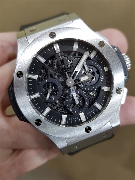 hublot big bang wearing|Hublot big bang skeleton.